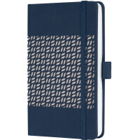 sigel Notizbuch Jolie Impress, Kunstleder, A6, grau