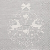 PAPSTAR Weihnachts-Motivservietten "Deers...