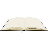 kangaro Skizzenbuch Design, 80 Blatt, A5, schwarz