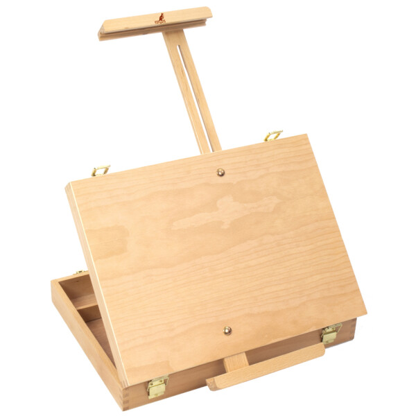 kangaro Box-Staffelei, Buchenholz, Koffer inkl. Griff