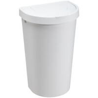plast team Abfalleimer SEATTLE, 45 Liter, weiß