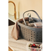 NHG Einkaufskorb SEOUL BASKET, PP, 16 Liter, beige