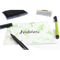 kangaro Briefkarte, 250 g qm, 105 x 150 mm, weiß