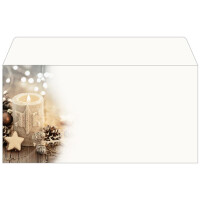 sigel Weihnachts-Motiv-Umschlag "Beige Christmas...