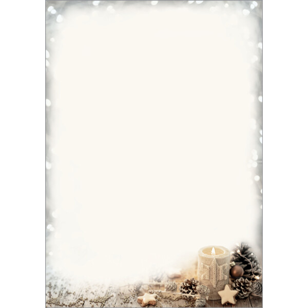 sigel Weihnachts-Motiv-Papier "Cozy Christmas Watercolor"