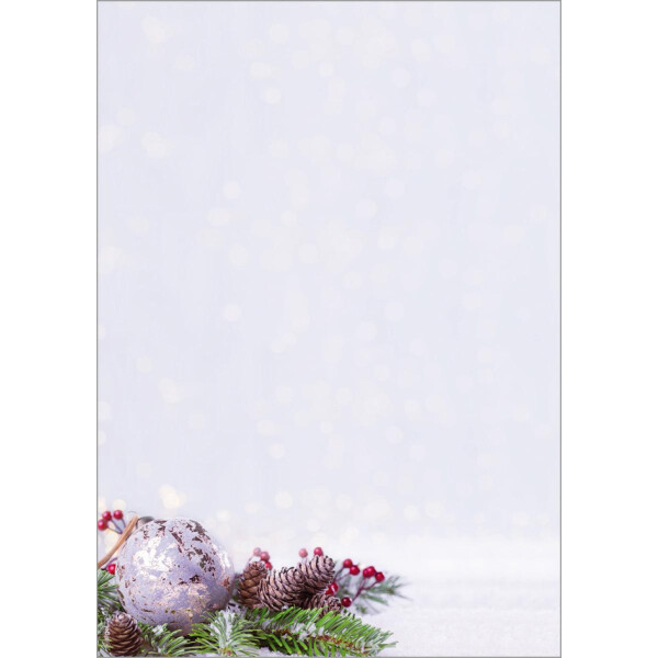 sigel Weihnachts-Motiv-Papier "Cozy Christmas Watercolor"