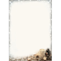 sigel Weihnachts-Motiv-Papier "Cozy Christmas Watercolor"