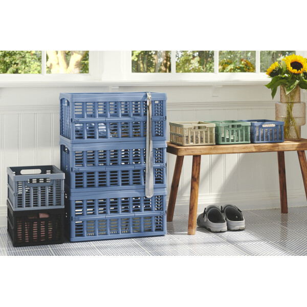 NHG Klappbox, PP, 32,5 Liter, schwarz