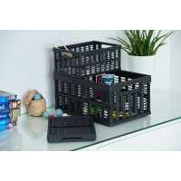 NHG Klappbox, PP, 32,5 Liter, schwarz