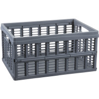 NHG Klappbox, PP, 32,5 Liter, schwarz