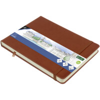 kangaro Skizzenbuch, PU-Hardcover, DIN A5 quer, flieder