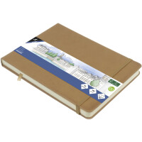 kangaro Skizzenbuch, PU-Hardcover, DIN A5 quer, flieder