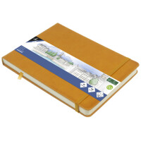kangaro Skizzenbuch, PU-Hardcover, DIN A5 quer, flieder
