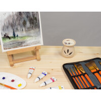 kangaro Aquarell-Pinsel-Set, 10-teilig, im Etui