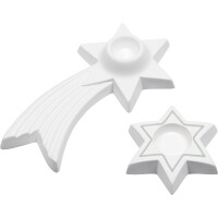 KNORR prandell Gießform Kerzenhalter, Sterne