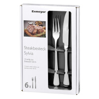 Esmeyer Steak- Pizzabesteck SYLVIA, 12-teilig