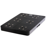 APS Ladestation, 6-fach, schwarz, inkl. 2 Fernbedienungen