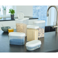 plast team Trockenvorratsdose Margerit, 2,4 Liter, grün