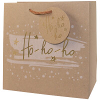 CACTUS Weihnachts-Geschenktüte "ho ho ho",...