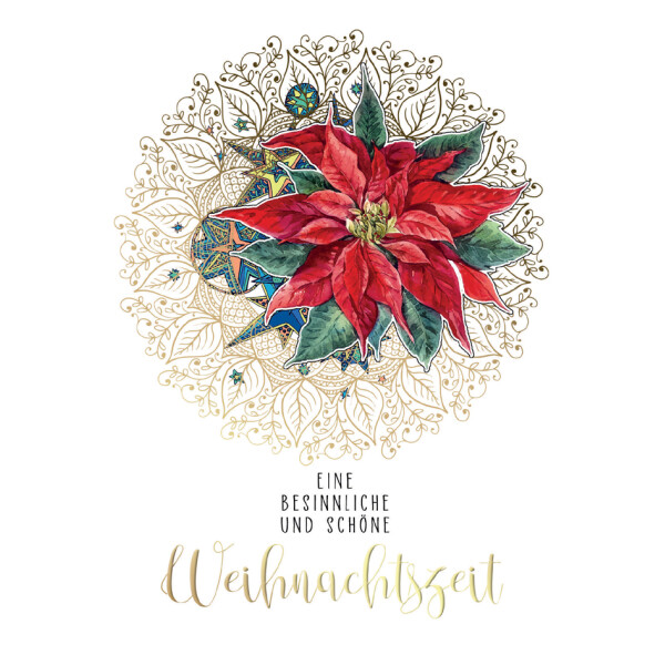 CACTUS Weihnachtskarte "Auto"