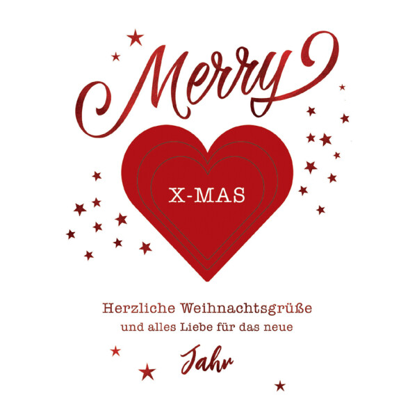 CACTUS Weihnachtskarte "Auto"