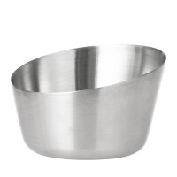 Esmeyer Snack- und Dipschale VISTA, rund, silber