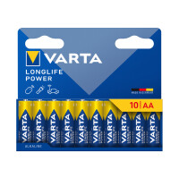 VARTA Alkaline Batterie "LONGLIFE POWER", Mignon AA, 12er