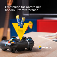 VARTA Alkaline Batterie "LONGLIFE POWER", Mignon AA, 12er