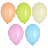 PAPSTAR Luftballons "Pastel", farbig sortiert