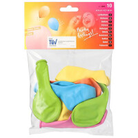 PAPSTAR Luftballons "Pastel", farbig sortiert