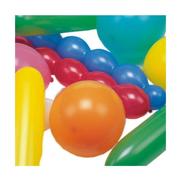 PAPSTAR XXL-Luftballons, Formen und Farben sortiert