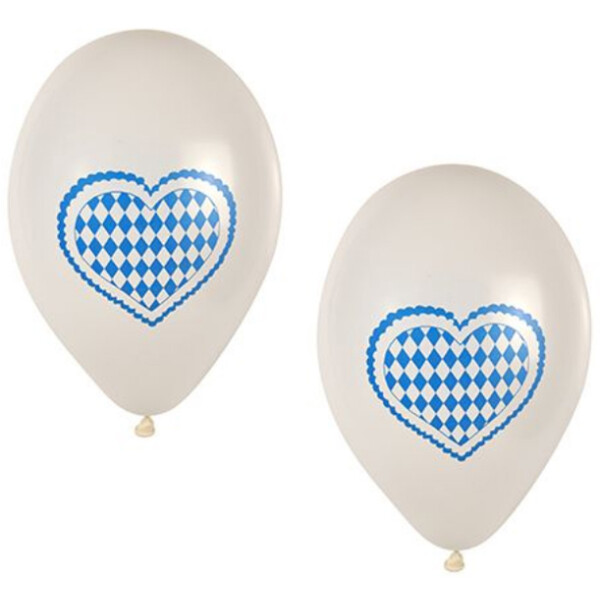 PAPSTAR Luftballons "Bayrisch Blau", weiß blau