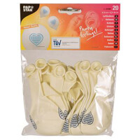 PAPSTAR Luftballons "Bayrisch Blau", weiß...