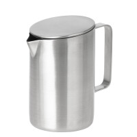 Esmeyer Milchkännchen mit Deckel VISTA, rund, silber