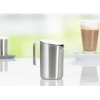 Esmeyer Milchkännchen mit Deckel VISTA, rund, silber