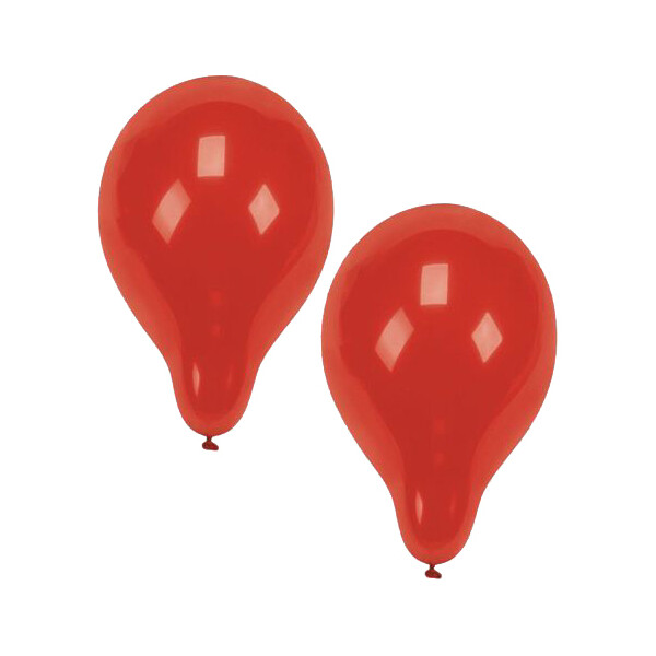 PAPSTAR Luftballons, Durchmesser: 250 mm, rot, 100er Pack