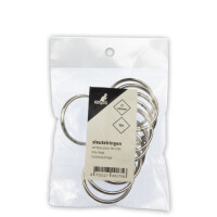 kangaro Schlüsselringe, Metall, Durchmesser: 30 mm,...