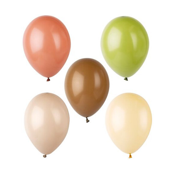 PAPSTAR Luftballons "Natural", farbig sortiert