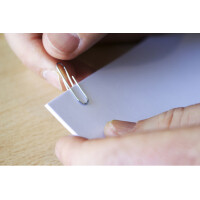 kangaro Büroklammern, verzinkt, 25 mm, silber