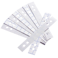 DURABLE Lochverstärkerungsstreifen, selbstklebend