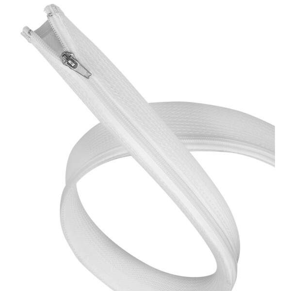 LogiLink Kabelschlauch mit Reißverschluss, 5,0 m, schwarz