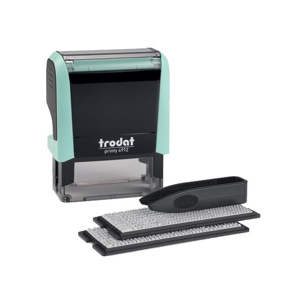 trodat Textstempel-Set Printy 4912 Typomatic, pastell-rosa