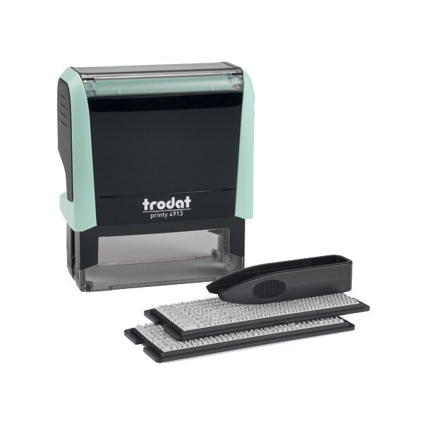 trodat Textstempel-Set Printy 4913 Typomatic, pastell-rosa