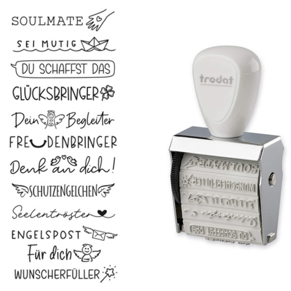 trodat Kreativstempel-Set Creative Mini "Böse Sprüche"
