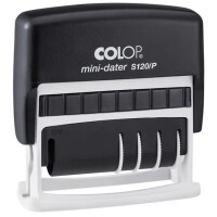 COLOP Datumstempel Mini-Dater S 120 P, schwarz