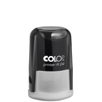 COLOP Textstempel Printer R24, rund, schwarz