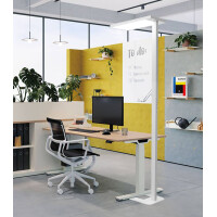 UNiLUX LED-Stehleuchte VERSUS, Höhe: 1.960 mm, schwarz