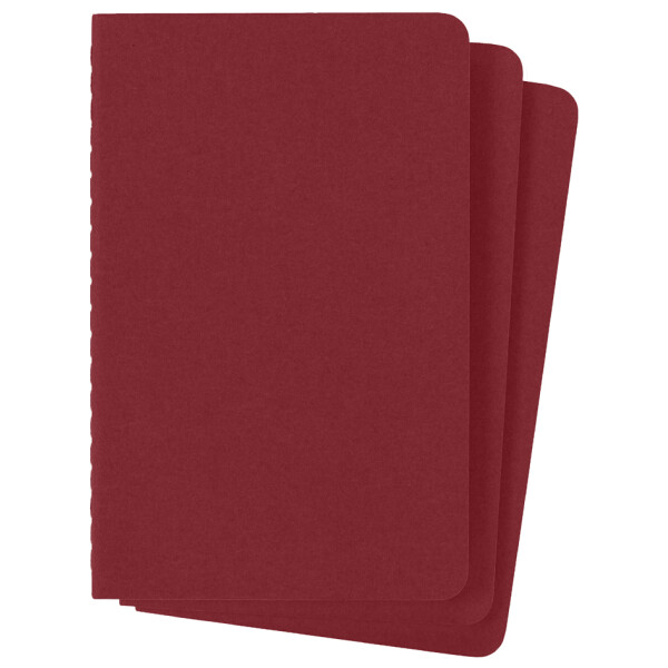 MOLESKINE Notizheft Cahier, P A6, blanko, Karton, rot