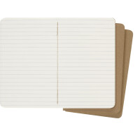 MOLESKINE Notizheft Cahier, P A6, blanko, Karton, rot