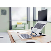 LEITZ Notebook-Ständer Ergo, ultraflach, dunkelgrau